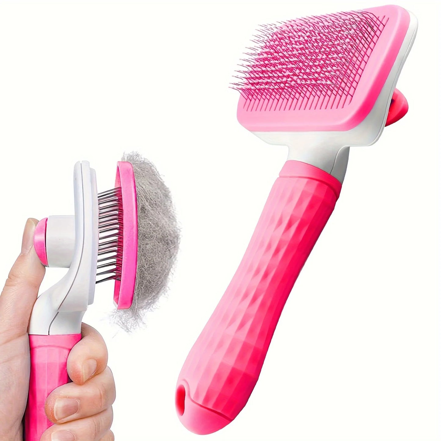 Self-cleaning Pet Hair Remove Comb