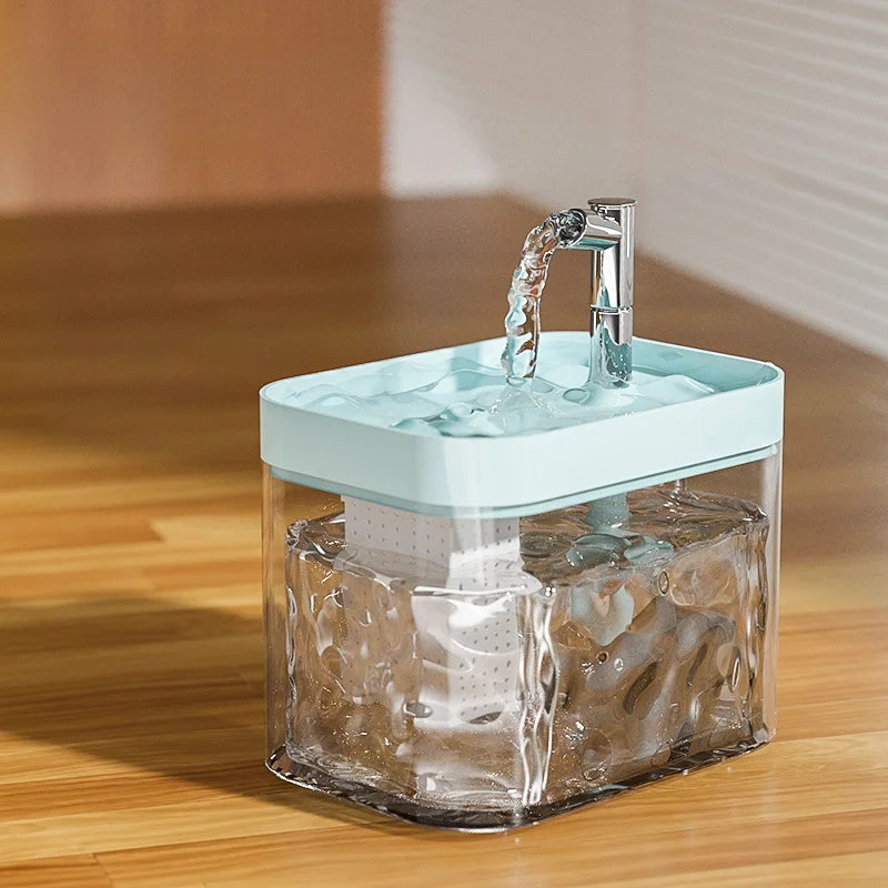 Automatic Pet Water Transparent Fountain