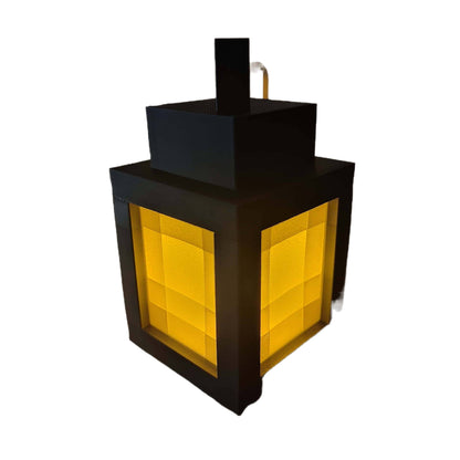 Rechargeable Minecraft Night Light Portable Bedside Lamp
