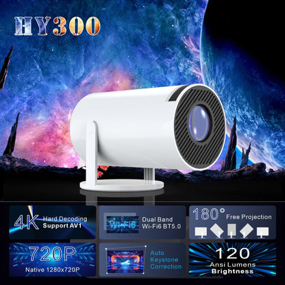 Portable projector HY300 180�