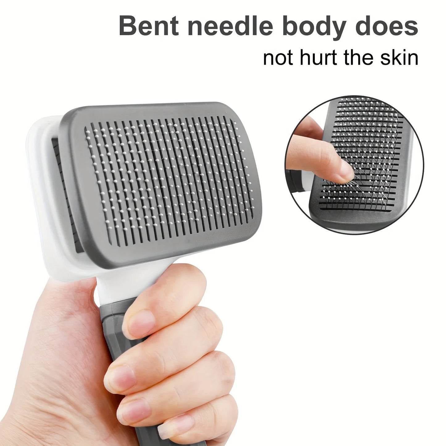 Self-cleaning Pet Hair Remove Comb