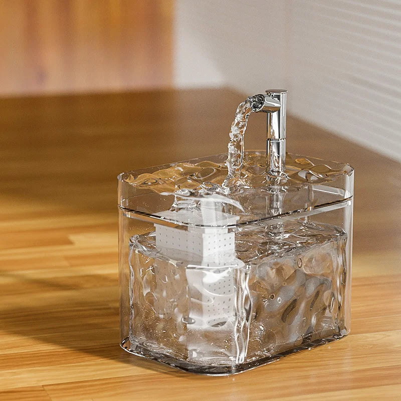 Automatic Pet Water Transparent Fountain