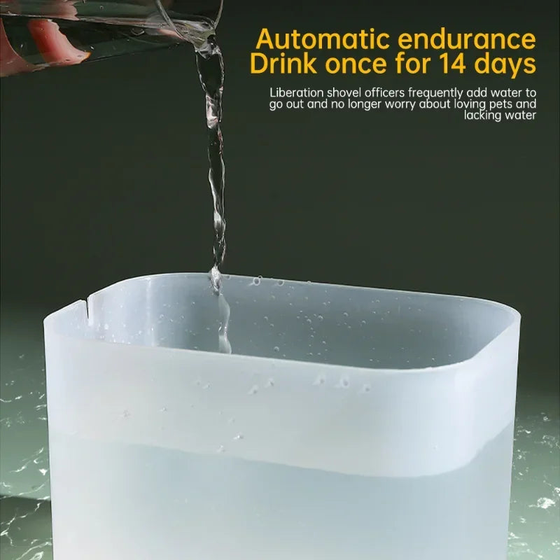 Automatic Pet Water Transparent Fountain