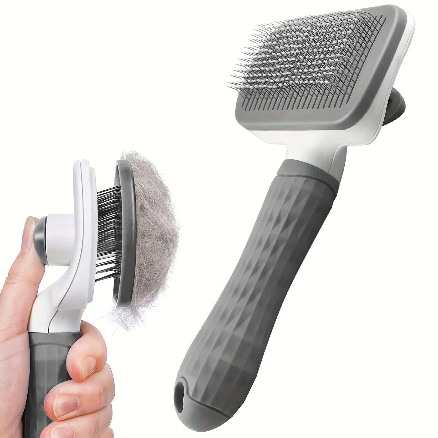 Self-cleaning Pet Hair Remove Comb