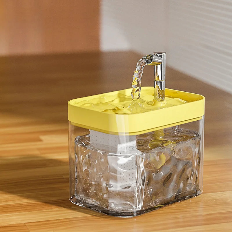 Automatic Pet Water Transparent Fountain
