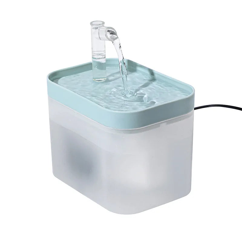 Automatic Pet Water Transparent Fountain