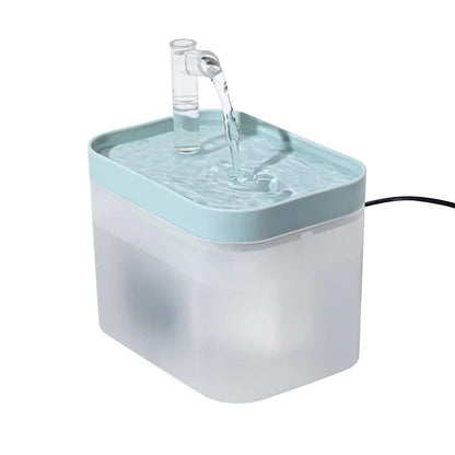 Automatic Pet Water Transparent Fountain