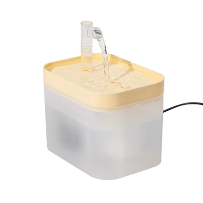 Automatic Pet Water Transparent Fountain