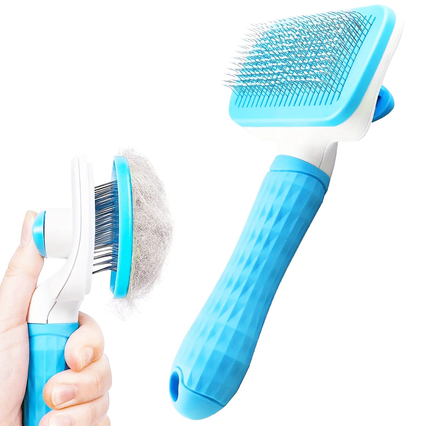 Self-cleaning Pet Hair Remove Comb